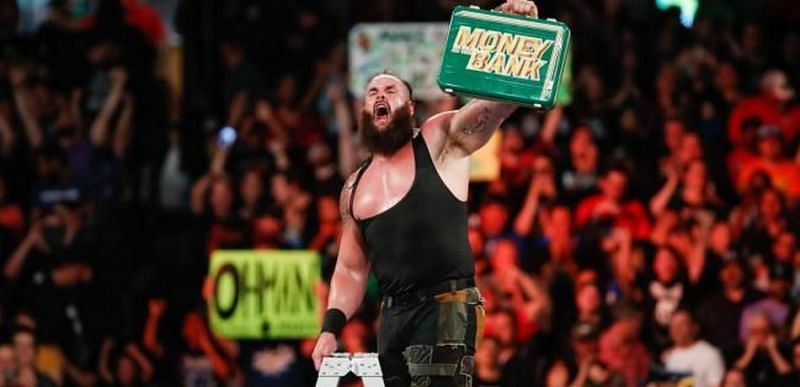 Strowman won the MITB Ladder match